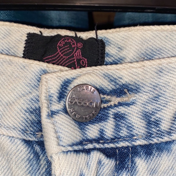 Vintage Sasson Light wash High Rise 80s Jeans Size 13 - Picture 5 of 14